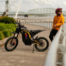Freego 6000W Nova4 Parked With Rider Near Bridge Walkway
