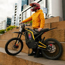 Freego 6000W Nova4 Side View With Rider On City Steps