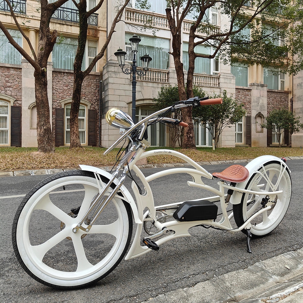 Stretch Mini Raptor Tracer 800W Raptor Pro DS Chopper Stretch Cruiser Electric Bike