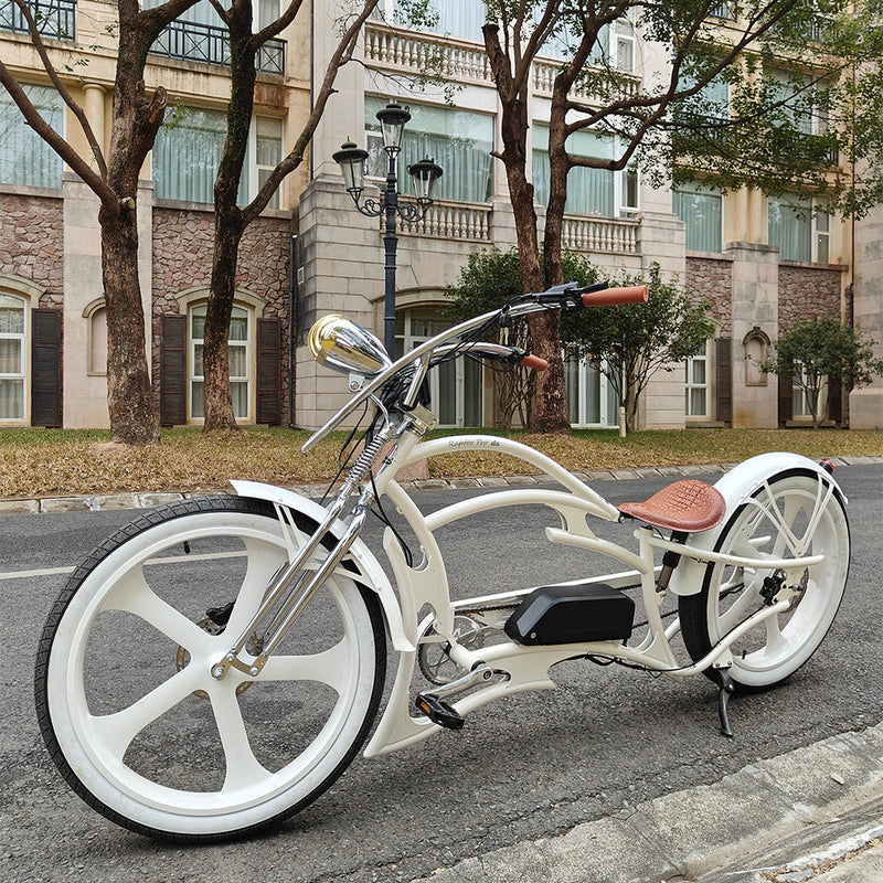 Tracer 800W Raptor Pro DS Chopper Stretch Cruiser  Electric Bike