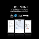 Isinwheel EB5 Mini International Safety Certifications TUV SGS