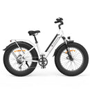 Isinwheel M60 750W White Step Through Ebike Profile