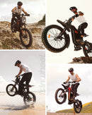 Isinwheel 3000W R8 48V27Ah 70/100-19 Tire Ebike