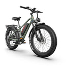 Kingbull Hunter 2.0S Green Fat Tire Ebike Front Angled