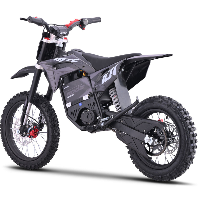 MotoTec 60v 2000w Pro Electric Dirt Bike Lithium