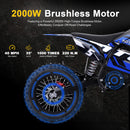 MotoTec 60v 2000w Pro Electric Dirt Bike Lithium