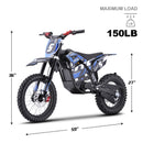 MotoTec 60v 2000w Pro Electric Dirt Bike Lithium