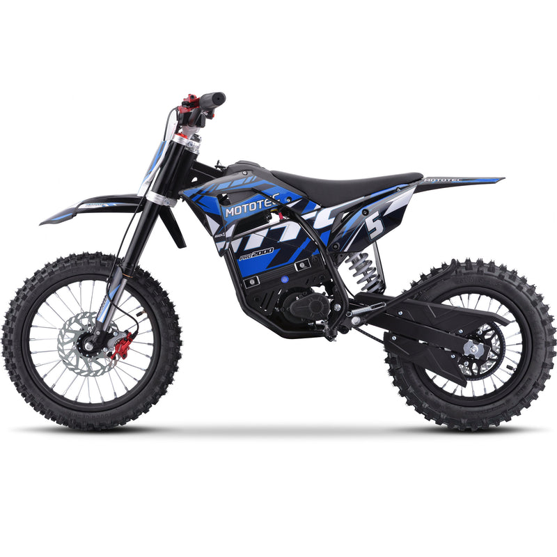 MotoTec 60v 2000w Pro Electric Dirt Bike Lithium