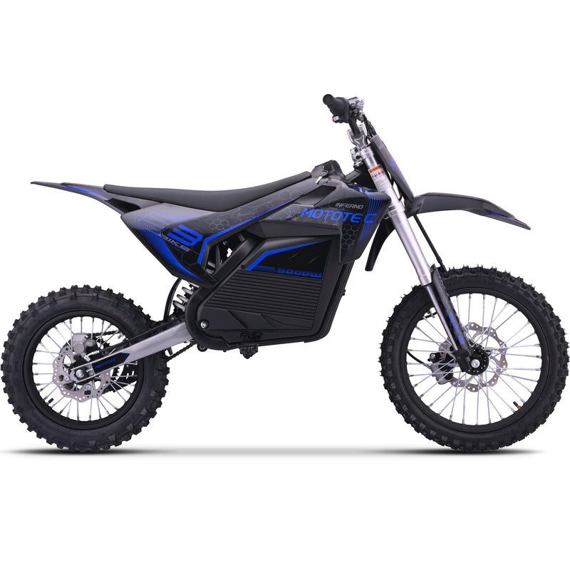 MotoTec 5000w 72v Pro Electric Dirt Bike