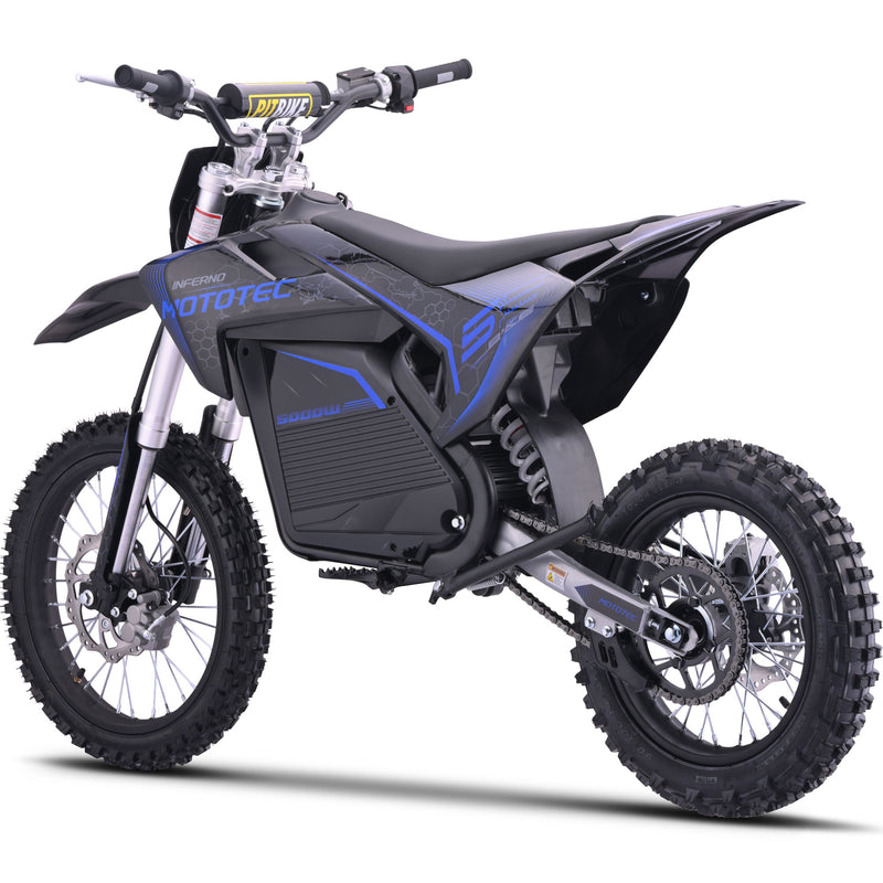 MotoTec 5000w 72v Pro Electric Dirt Bike
