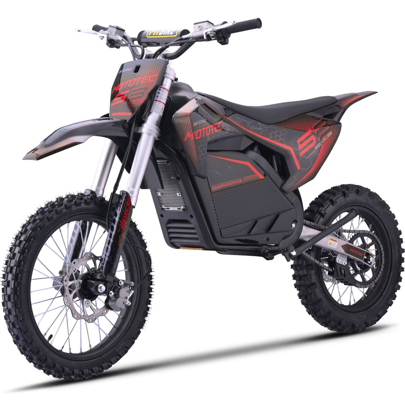 MotoTec 5000w 72v Pro Electric Dirt Bike