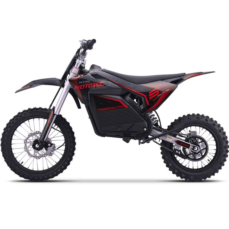 MotoTec 5000w 72v Pro Electric Dirt Bike