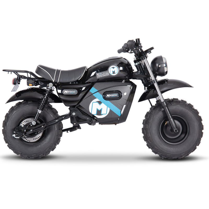 MotoTec 1500w 60v Electric Powered Mini Bike