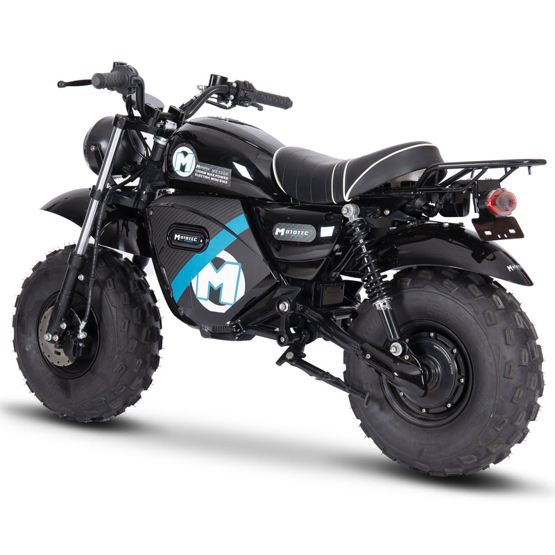 MotoTec 1500w 60v Electric Powered Mini Bike