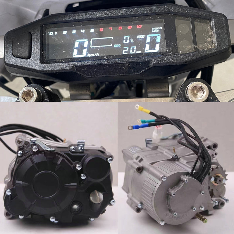 MotoTec 12000w Venom 72v  Electric Dirt Bike