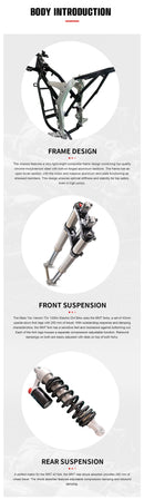 MotoTec 12000w Venom 72v  Electric Dirt Bike