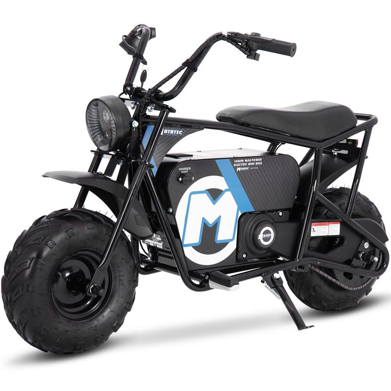 Mototec 1000W 48V Electric Powered Mini Bike