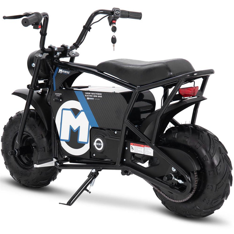 Mototec 1000W 48V Electric Powered Mini Bike