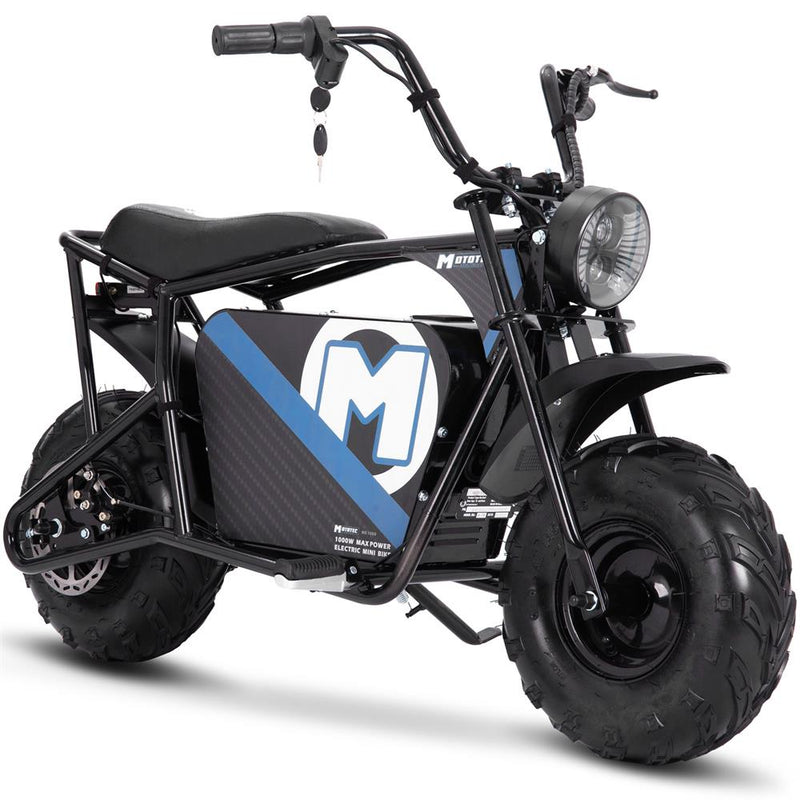 Mototec 1000W 48V Electric Powered Mini Bike