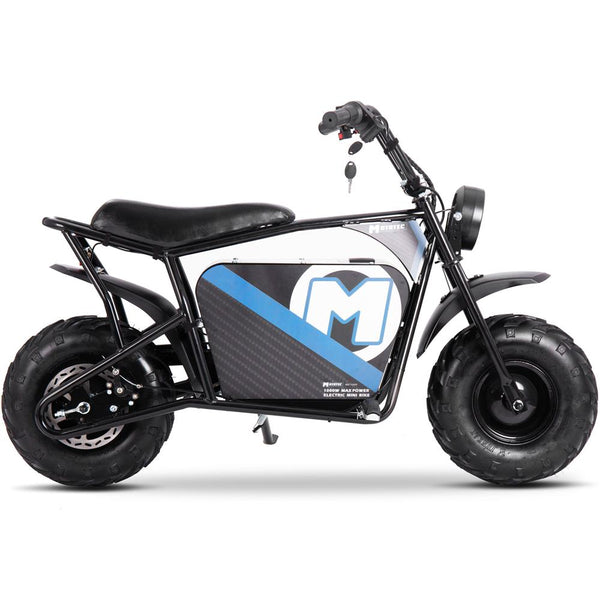 Mototec 1000W 48V Electric Powered Mini Bike