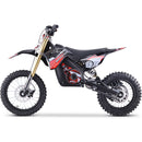 Mini Bike Mototec 1800W Pro Electric Red Left
