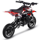 Mini Bike Mototec Alien Red Right Rear