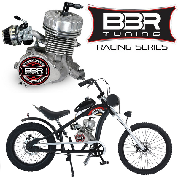 Stinger Motorized Bike + BBR Tuning 2-Stroke Stage 4 Performance Engine