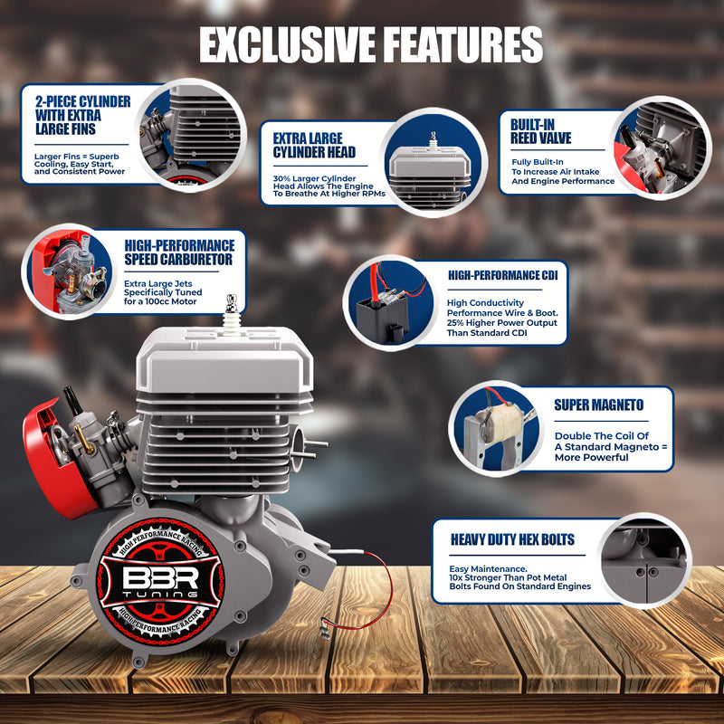 Sick Bike Parts BBR Tuning CC X-Port Exhaust Performance Booster