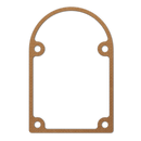 Motorized Bicycle Parts BBR Tuning Magneto Case Gasket Front