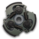 Motorized Bicycle Parts BBR Tuning Clutch Flyweight 4-Stroke No Keyhole Front