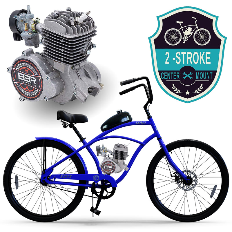 Engine Kits Stroke Gas Bike Upgrades Motorized Cruiser Bicycle
