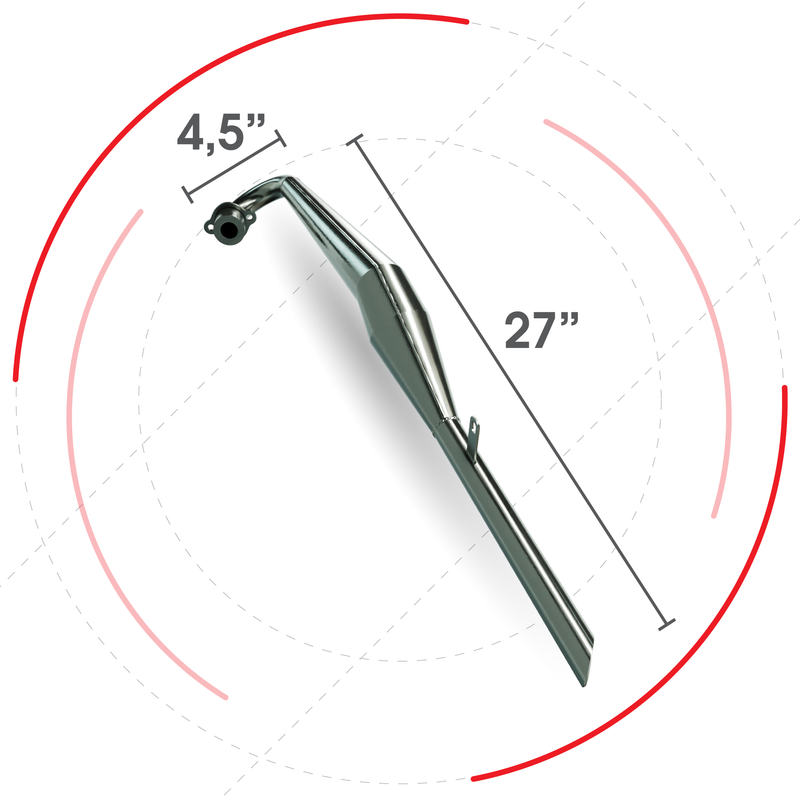 Motorized Bicycle Parts BBR Tuning Velocity Dimensions