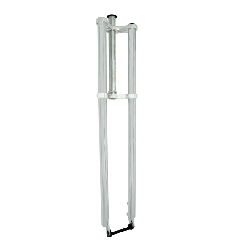 Motorized Bicycle Tracer Triple Tree Fork 28.6 mm Chrome side 