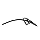 Motorized Bicycle Tracer V-Type Steel Handle bar black left side