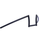 Motorized Bicycle Tracer W-Type Steel Handlebar Black side