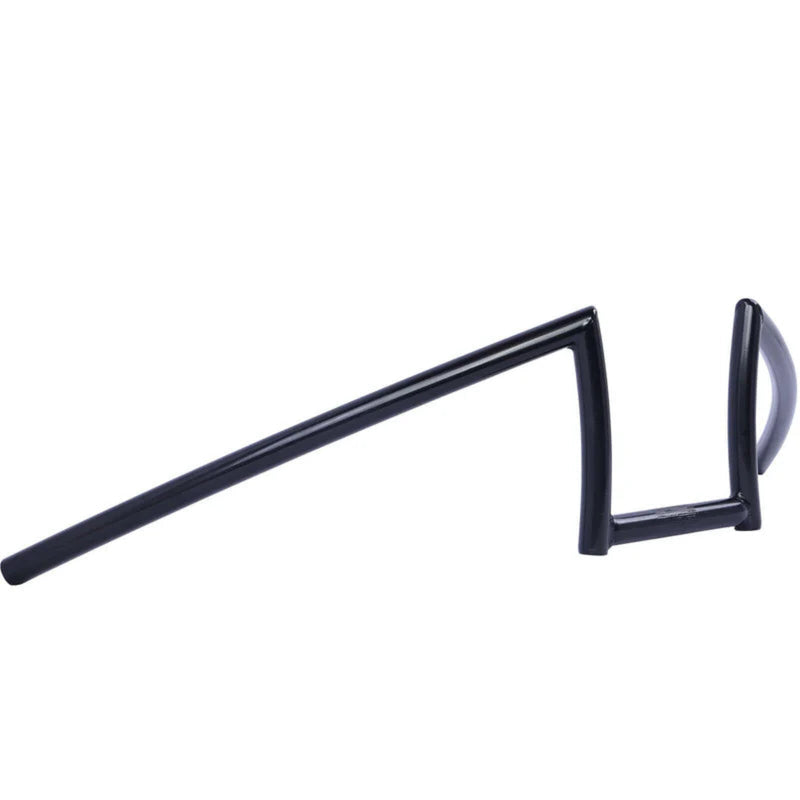 Motorized Bicycle Tracer W-Type Steel Handlebar Black side