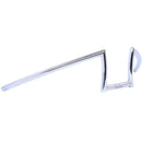 Motorized Bicycle Tracer W-Type Steel Handlebar Chrome left