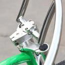 Motorized Bicycle Tracer W-Type Steel Handlebar chrome in bike