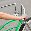 Motorized Bicycle Tracer W-Type Steel Handlebar chrome riding