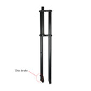 Motorized Bicycle Triple Tree Fork 1 Inch Steerer Black disk brake