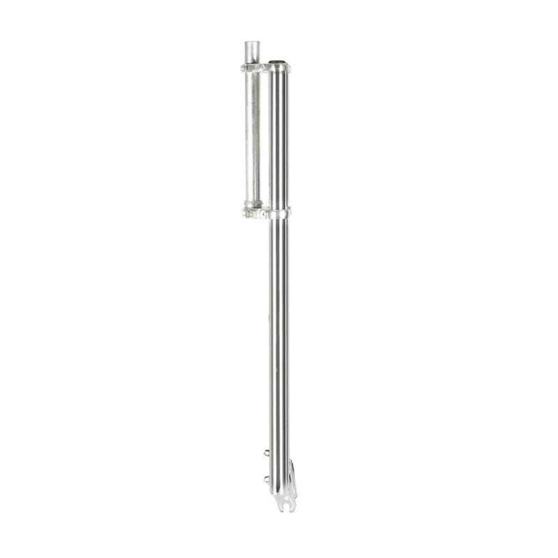Motorized Bicycle Triple Tree Fork 1 Inch Steerer Chrome Side