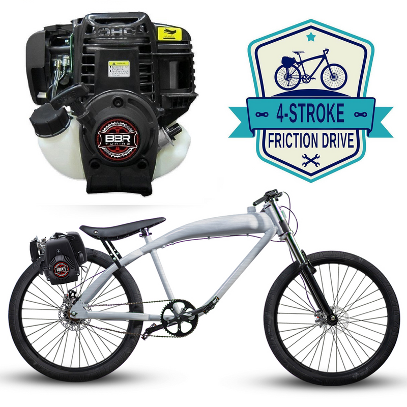 4 stroke best sale motorized bicycle