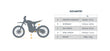 Eunorau 4000W R1 72V35Ah Electric Dirt Bike