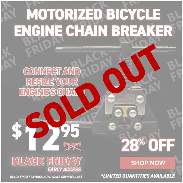 Motorized Bicycle Engine Chain Breaker