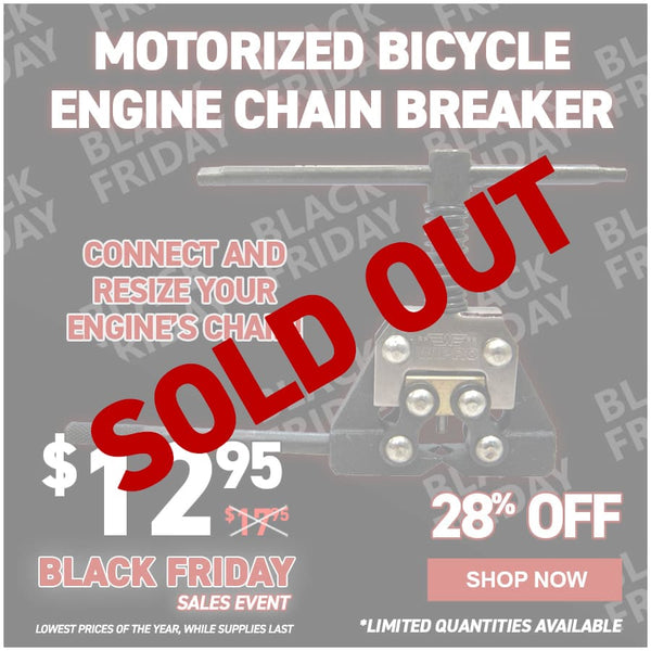 Motorized Bicycle Engine Chain Breaker