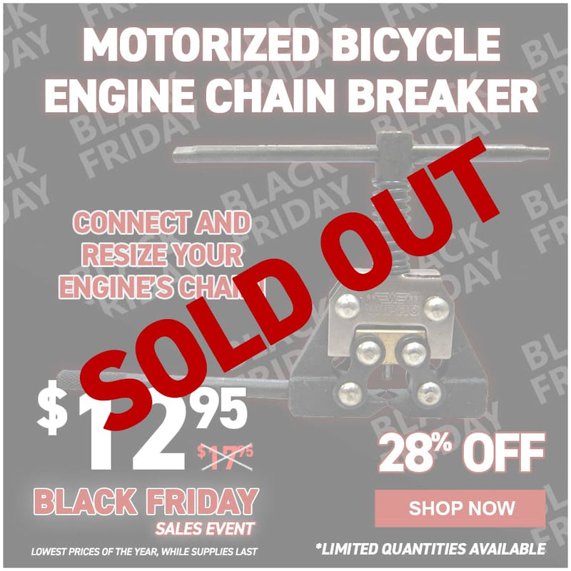 Motorized Bicycle Engine Chain Breaker
