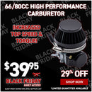 66/80cc High Performance Carburetor