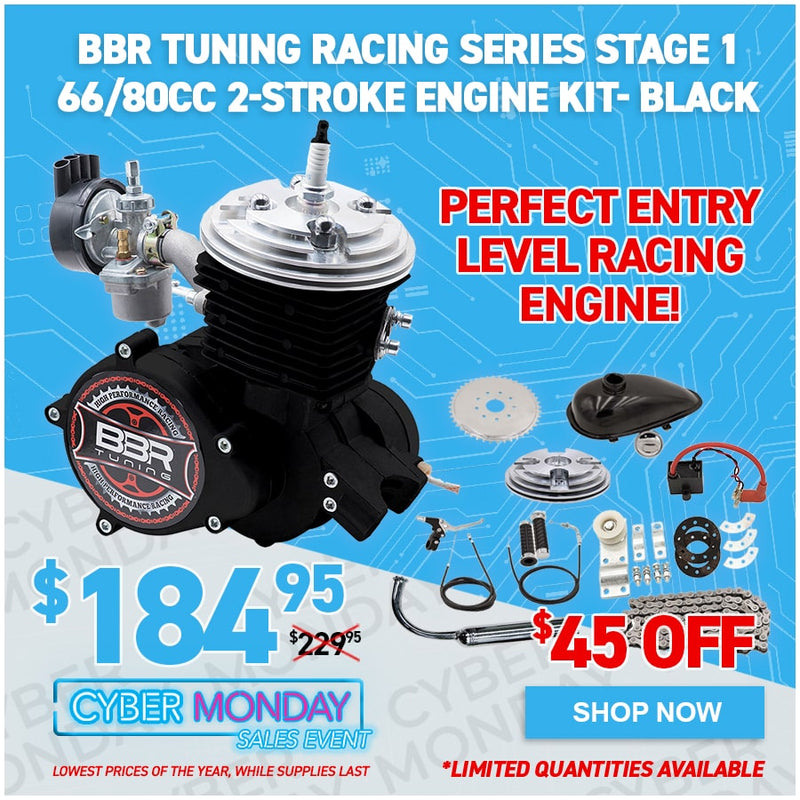 BBR Tuning Racing Series Stage 1 66/80cc 2-Stroke Engine Kit