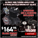 66/80cc BBR Tuning Angle Fire Bicycle Engine Kit - 2 Stroke