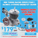BBR Tuning Racing Series Stage 1 66/80cc 2-Stroke Engine Kit